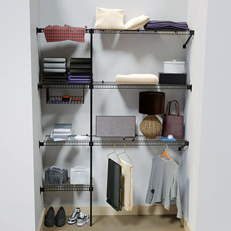 Junior closet kit en caja rejiplas