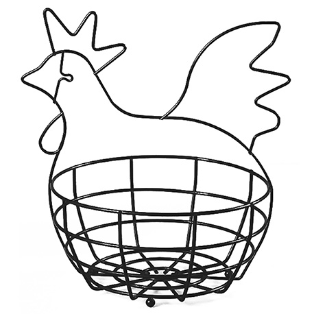 Canasta huevos Gallina Rejiplas — organizador de huevos