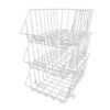 Canastilla apilable set x3 para nevera Rejiplas