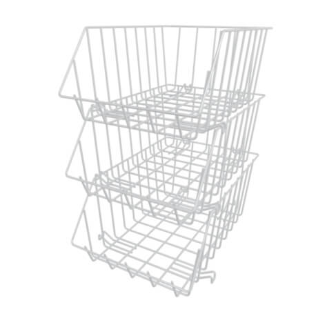 Canastilla apilable set x3 para nevera Rejiplas