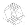 6335 Repisa hexagonal