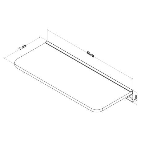 6424 Repisa multimueble