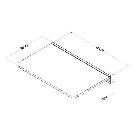 6425 Repisa multimueble Rejiplas