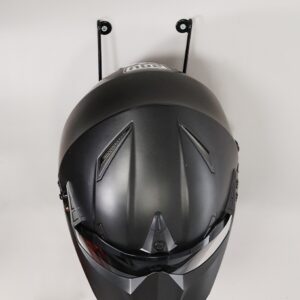 Soporte de Casco en Acero para Moto o Bicicleta
