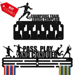 SET X2 PERCHEROS PARA MEDALLAS Y ACCESORIOS SOCCER