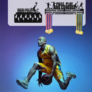 SET X2 PERCHEROS PARA MEDALLAS Y ACCESORIOS BASKETBALL