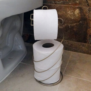 Organizador de rollos de baño