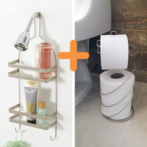 Combo Champucera Be gold + Organizador de rollos - Champaña