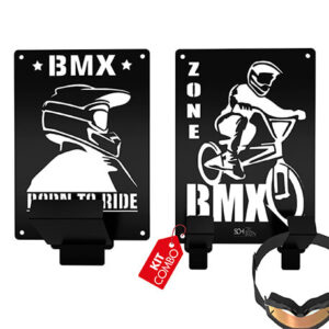 KIT SOPORTE CASCOS Y ACCESORIOS - BMX