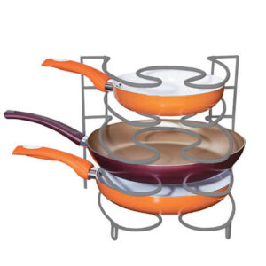 Porta sartenes vertical