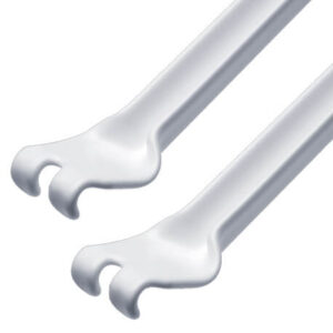 2 Soportes diagonales uña para fijar entrepaños Rejiplas