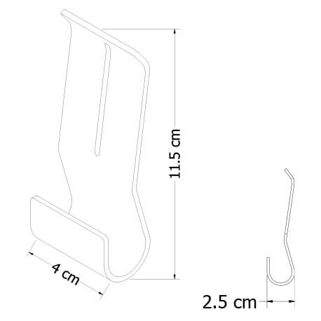 Soporte tubo para closet mix&match de Rejiplas