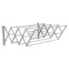 Tendedero aluminio 11 tubos 90 cm, ideal para grandes cargas